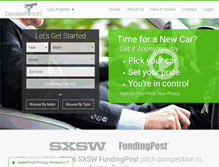 Tablet Screenshot of dealerpinch.com